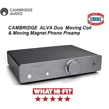 CAMBRIDGE  ALVA Duo  Moving Coil & Moving Magnet Phono Preamp