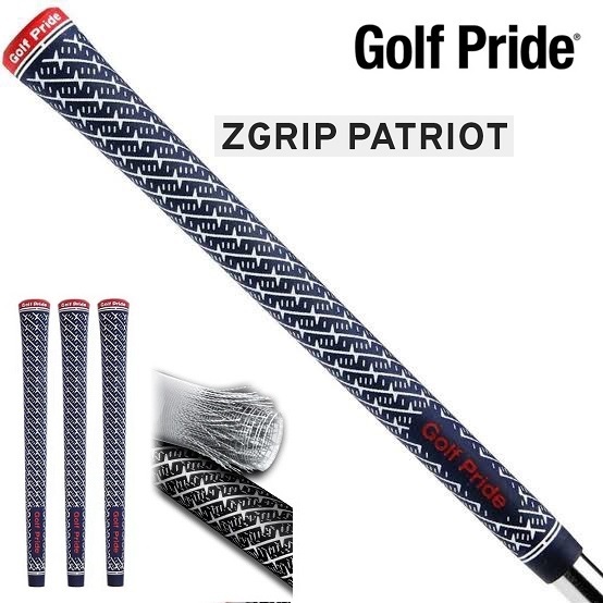 กริ๊ปไม้กอล์ฟ Golf Pride Z Golf GRIP Patriot (Full Cord Grip) ขนาดมาตรฐาน & ขนาดกลาง อุปกรณ์กีฬากอล์