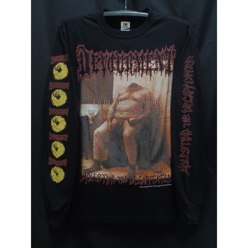 เสื้อวง Devourment มือหนึ่งลิขสิทธิ์แท้ (brutal death metal)