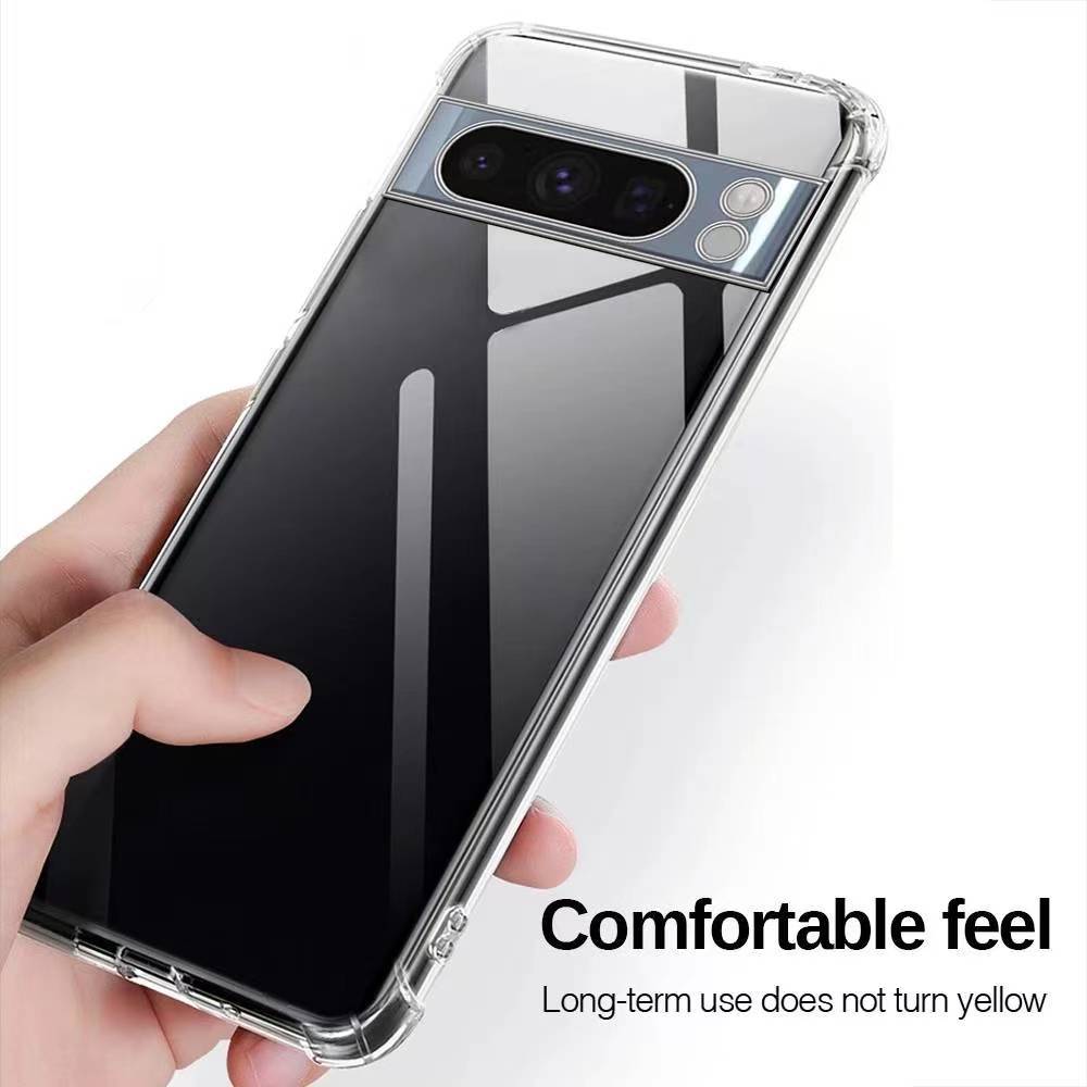 Google Pixel 8a/Pixel 8Proตรงรุ่น(พร้อมส่งในไทย)เคสTPUใสกันกระแทกแบบคลุมกล้องGoogle Pixel 8/Google P