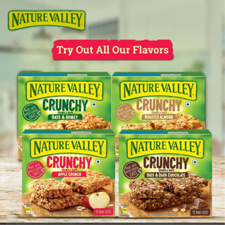 F จากUSA🇺🇸 Nature valley crunchy bars ธัญพืชอัดแท่ง210g บาร์…