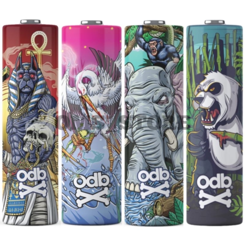 (พร้อมส่ง)ODB WRAPS 🇬🇧[ปลอกหุ้มถ่าน21700]🇬🇧 Vol.2 ของแท้100%🔥