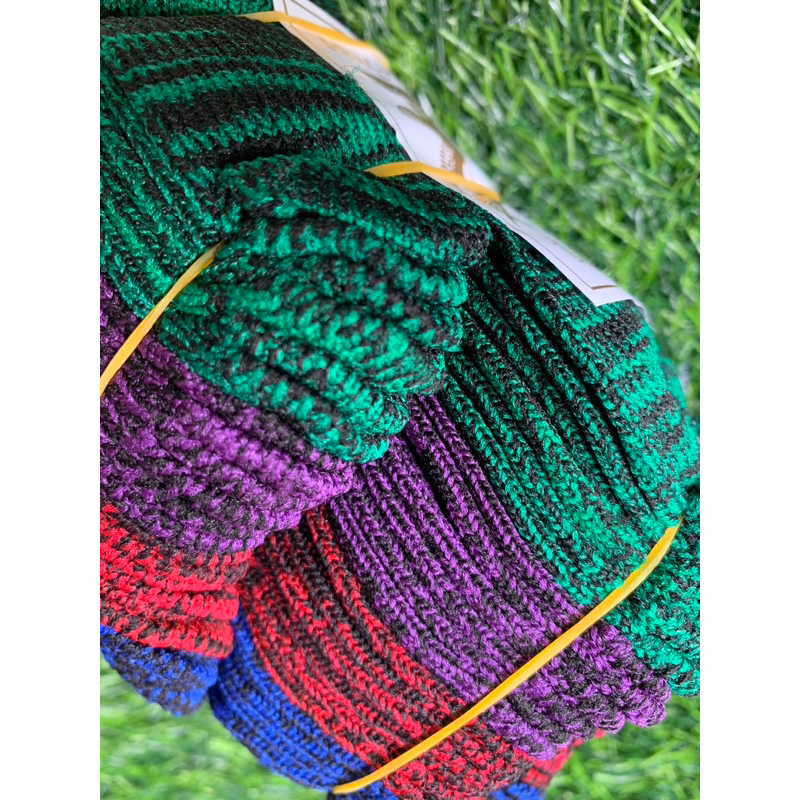 (ยกถุง 10 โหลราคาส่ง) ถุงมือไนล่อยอย่างดี ยกโหล12คู่ คละสี ถุงมือสั้นทำไร่ทำสวน ทำงานช่าง - รูปที่ 7