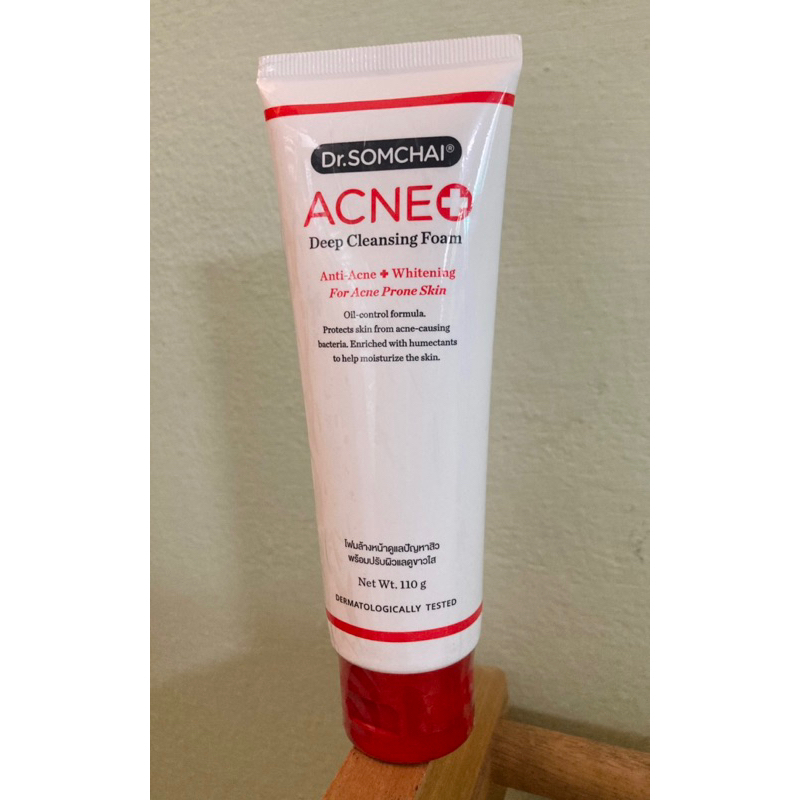 1 แถม 1 🤩Dr.Somchai Acne Deep Cleansing Form ดร.สมชาย แอคเน่ ดีฟคลีนซิ่ง โฟม - รูปที่ 2