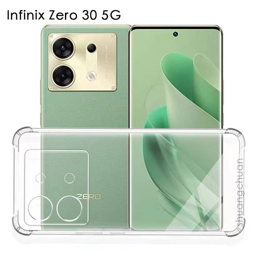 Zero 30(พร้อมส่งในไทย)เคสTPU​นิ่ม​แบบคลุมกล้องInfinix Zero 30 5Gตรงรุ่น
