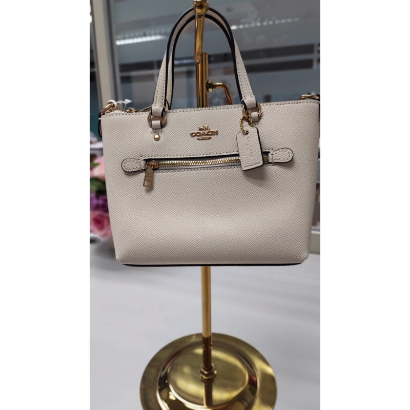 COACH มินิ สีขาว MINI GALLERY CROSSBODY