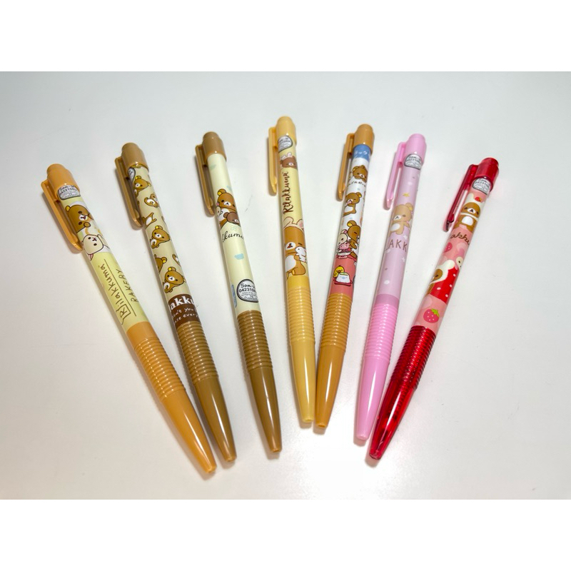 ปากกา Rilakkuma หัว0.38 mm. ลิขสิทธิ์แท้ พร้อมส่ง ราคาต่อ 1 ด้าม เครื่องเขียนพกพาในกระเป๋า