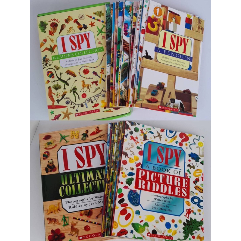 I SPY เซตหนังสือฝึกการสังเกต สำหรับเด็ก 10-13 เล่ม