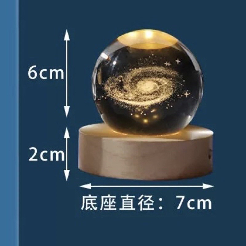 พร้อมส่ง  โคมไฟคริสตัล โคมไฟตกแต่งห้องนอน มีกล่องของขวัญ ให้ฟรี - รูปที่ 4