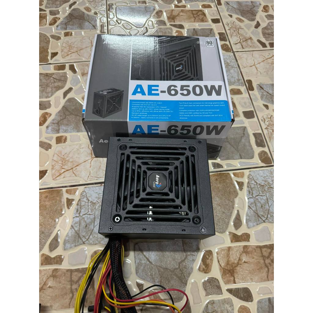 ขายเมนบอร์ดมือสอง AEROCOOL AE-650W - 650W 80 PLUS