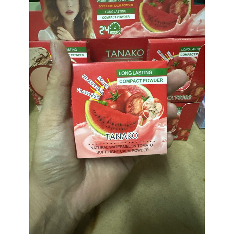 แป้งพัฟ แตงโม Tanako Watermelon&tomato