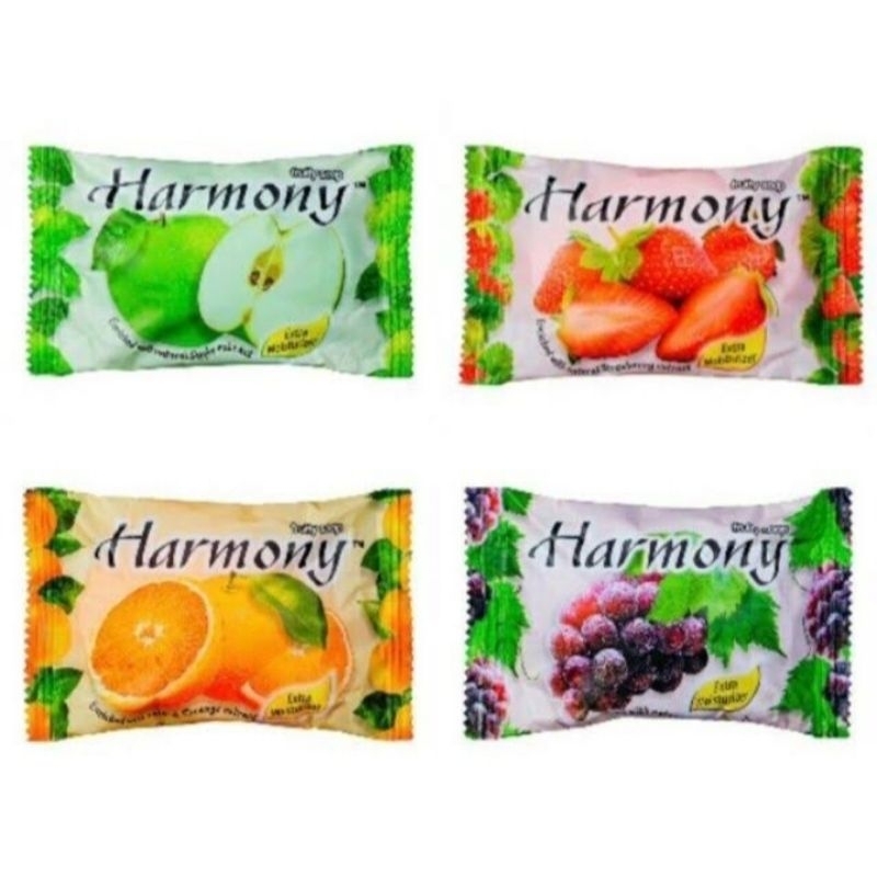 สบู่ผลไม้ Harmony Fruity Soap (แพ็ค 10 ก้อน)