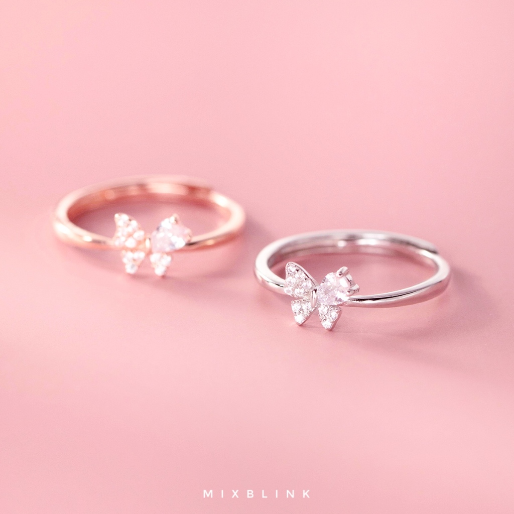 แหวน เงินแท้ 92.5% ส่งฟรี EMS ♡ รุ่น Alva ♡ - ( #G12 )