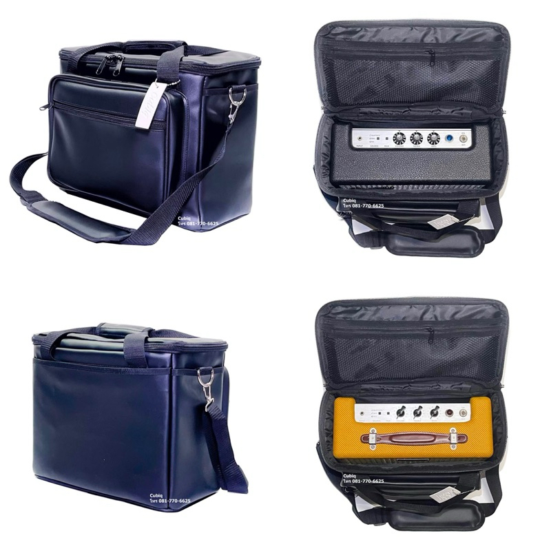 กระเป๋าลำโพง Fender Monterey และ Monterey Tweed [แบบหนังPU] สีดำ (cubiq)