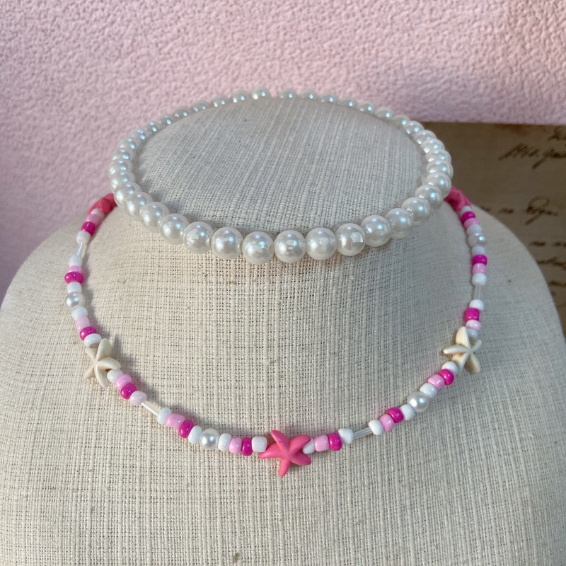 สร้อยคอจี้ดาวหลายแบบ A012 สร้อยลูกปัด สร้อยdiy สร้อยไปทะเล