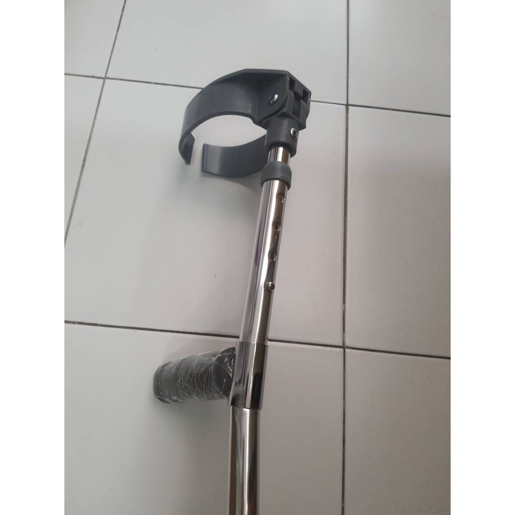ไม้ค้ำศอก#ForeamCrutches#ไม้เท้า-ด้ามจับทำจากวัสดุ PP -สามารถปรับระดับสูง-ต่ำได้ถึง