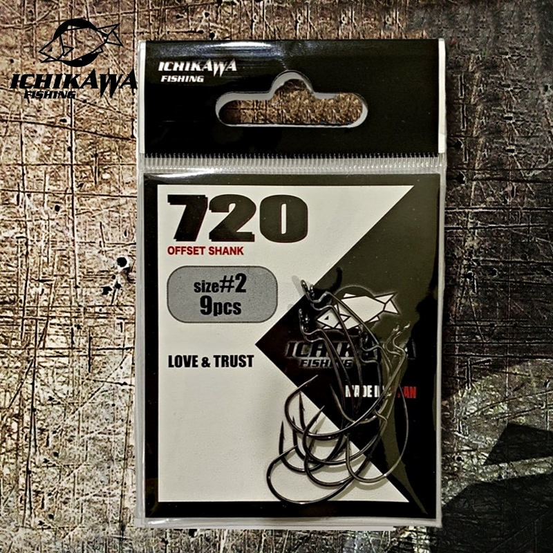 ตัวเบ็ดท็กซัส Ichikawa อิชิกาว่า 720 OFFSET Hook