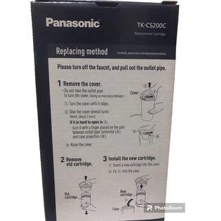 ไส้กรองน้ำpanasonic ใช้กับรุ่นTK-CS200C/TK-CS10/TK-CS20/PJ-1RF/PJ-2RF/PJ-3RF/PJ-6Rอะไหล่แท้เบิกศูนย์
