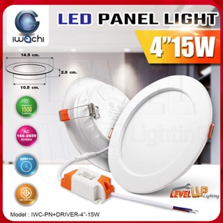 หลอดไฟดาวน์ไลท์พร้อมไดร์เวอร์(DIVER) LED ดาวน์ไลท์ฝังฝ้า IWA…