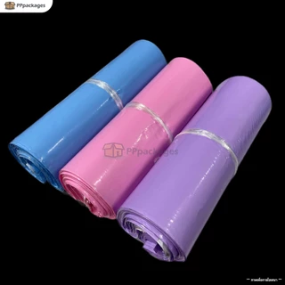 (100ใบ) ซองไปรษณีย์ สีพาสเทล ถุงพัสดุ ซองเอกสาร กันน้ำ