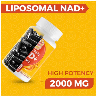 ✅LIPOSOMAL NAD➕ 2000 MG🌸ชะลอวัย ลดความเสื่อม⚡️ซ่อมแซม DNA⚡️เพิ่มพลังงานเซลล์⚡️ต้านอนุมูลอิสระ🌸‼️ 60 ซอฟ์ทเจล ‼️