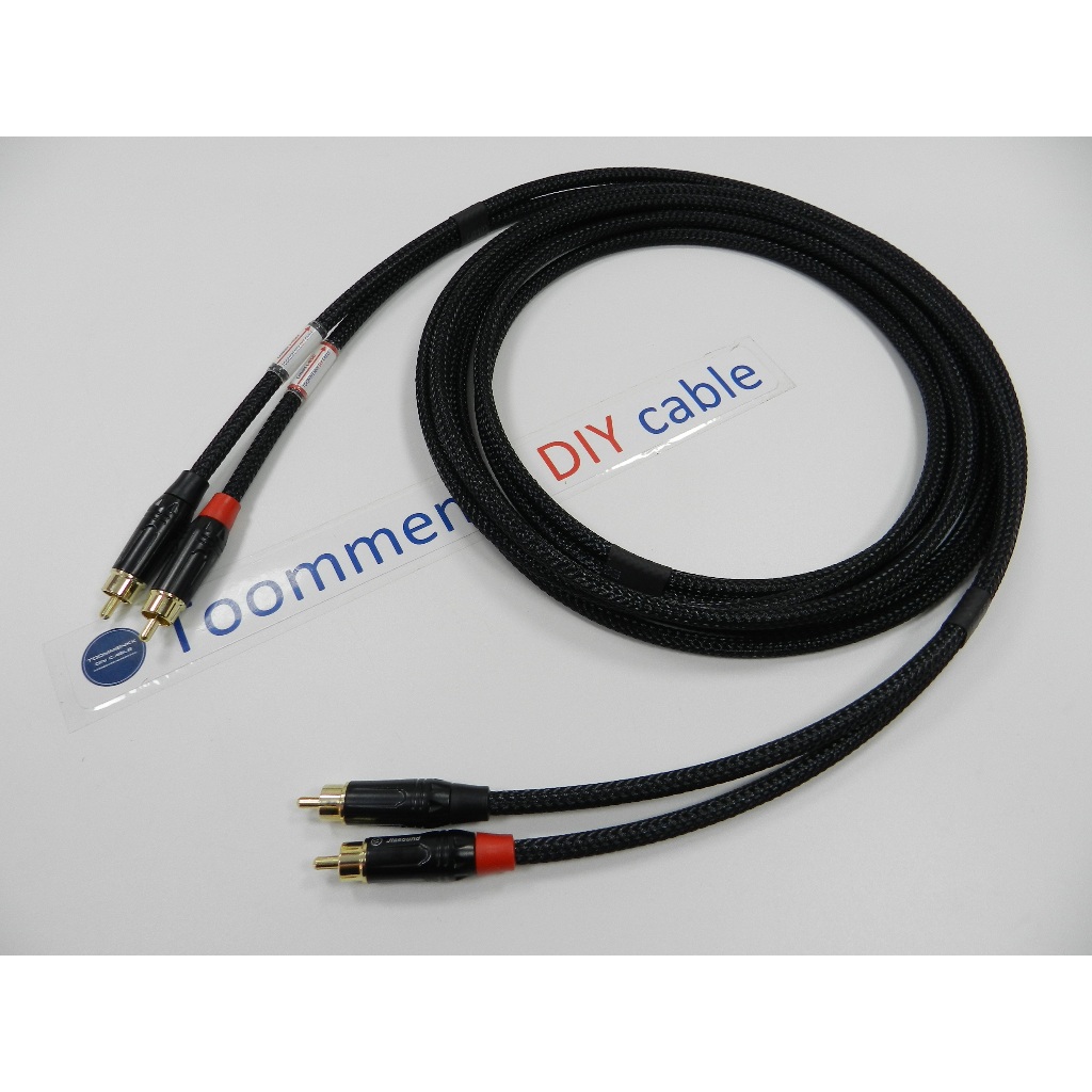 สายสัญญาณเสียง Rca to Rca รุ่นใหญ่ Canare GS-6 (สองเส้นคู่)