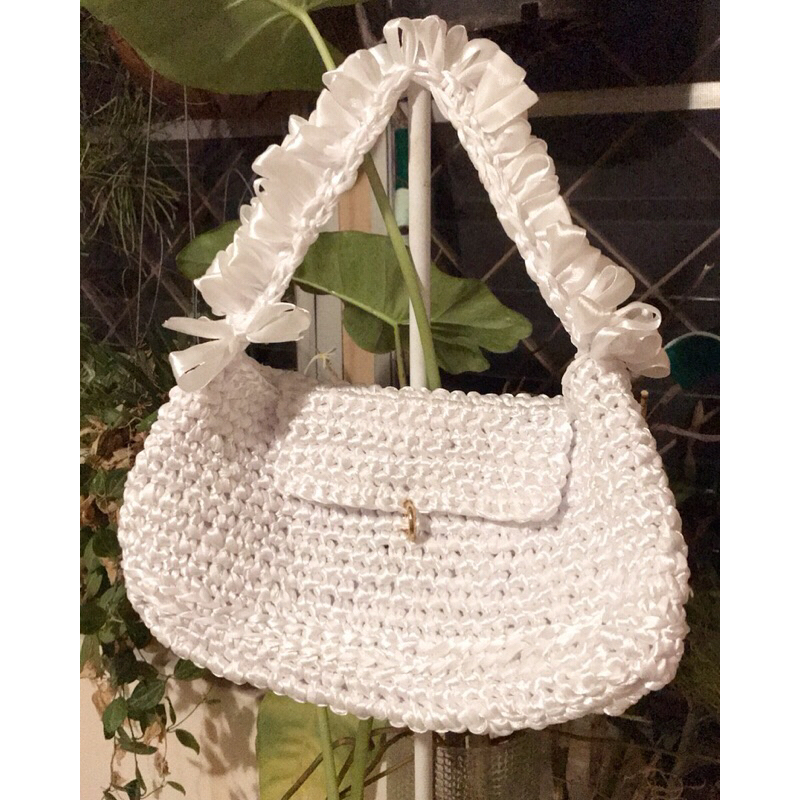 Ribbon Lady Shoulder Bag