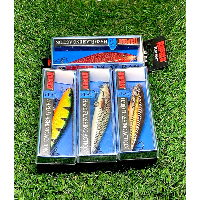 เหยื่อราพาล่า Rapala Flat FLR8 Hard Flashing Action