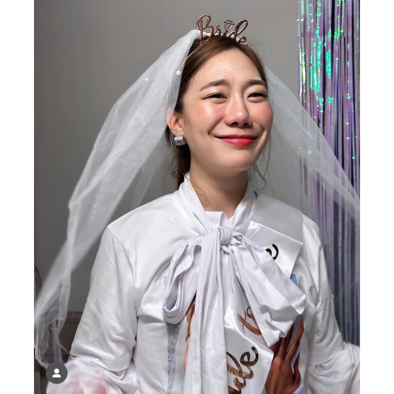 พร้อมส่งจากไทย  ที่คาดผม Bride To Be 79 บาท น่ารักงานปาร์ตี้ห้ามพลาด ราคา ถูกที่สุด ดีลบีเคเค แกลเลอรีภาพที่ 8