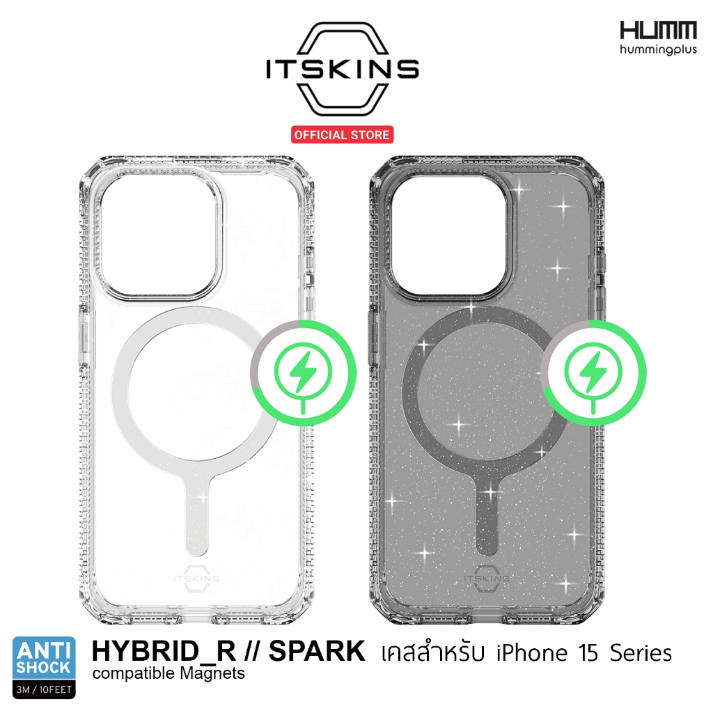 เคส ITSKINS HYBRID R  SPARK - สำหรับ iPhone 15 / 15 Pro / 15 Promax