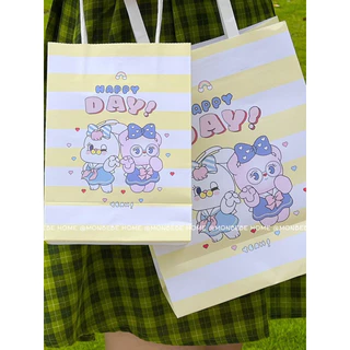ถุงกระดาษน่ารัก ถุงกระดาษหูหิ้ว rico ลายใหม่พร้อมส่ง