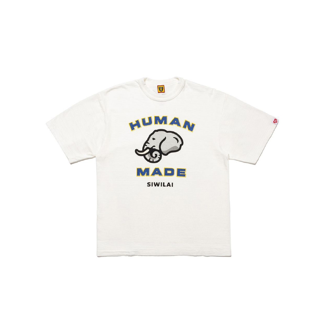 Human Made X Siwilai  Elephant (WHITE)