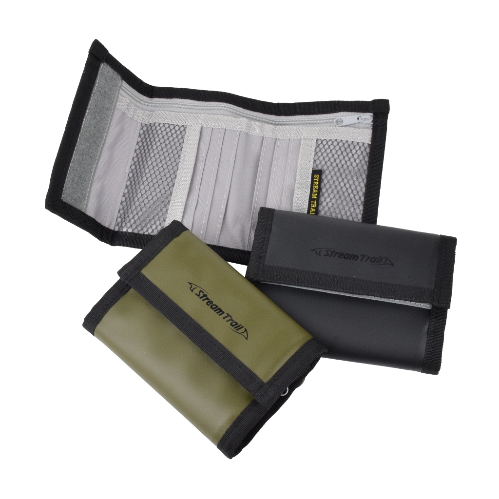Stream Trail Wallet กระเป๋าสตางค์ผ้ากันน้ำ ใบสั้น แบบพับ Caracola Trifold Wallet II