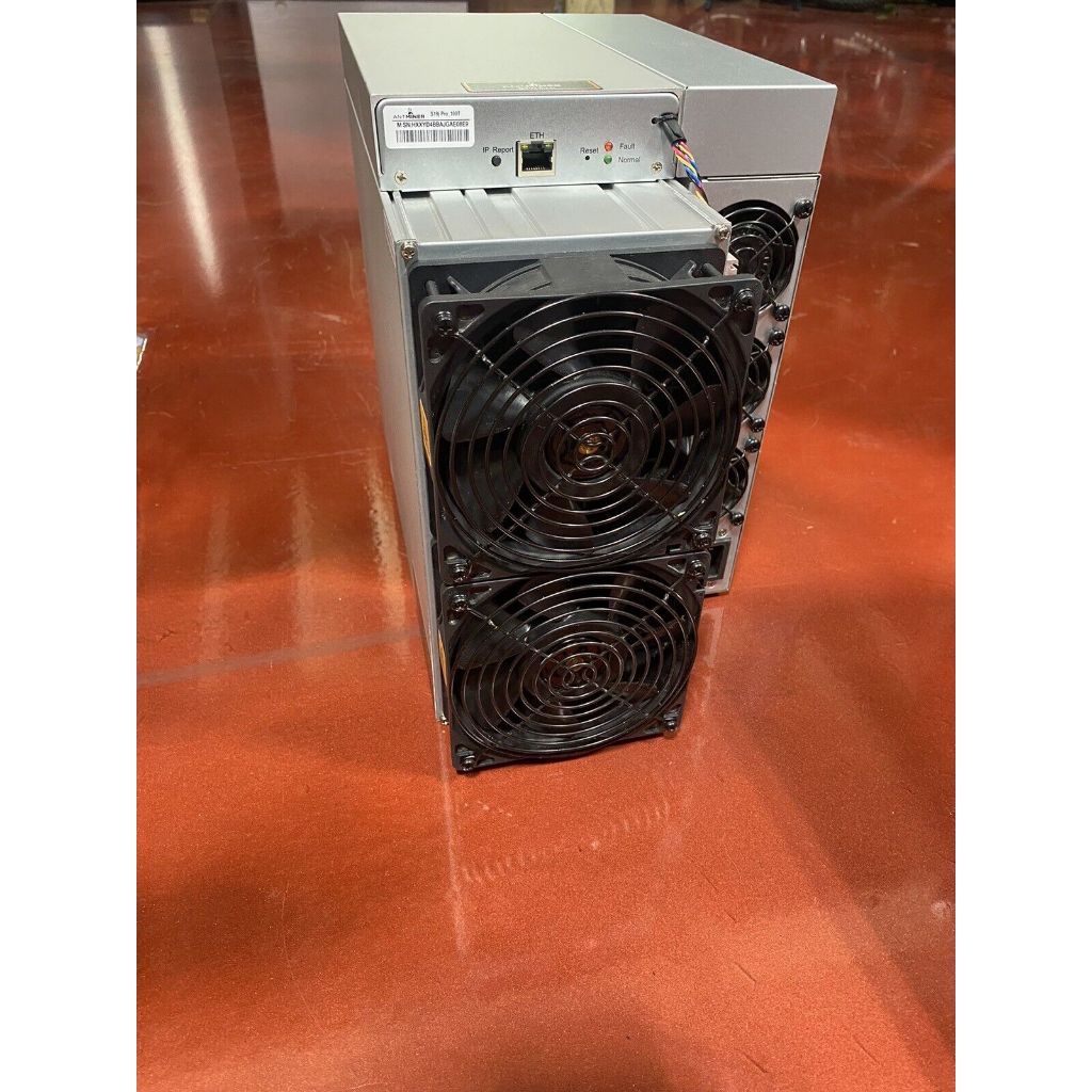 Bitmain Antminer S19J Pro 100th ASIC Bitcoin Miner W power Cords &amp; 5 Fan Shroud
