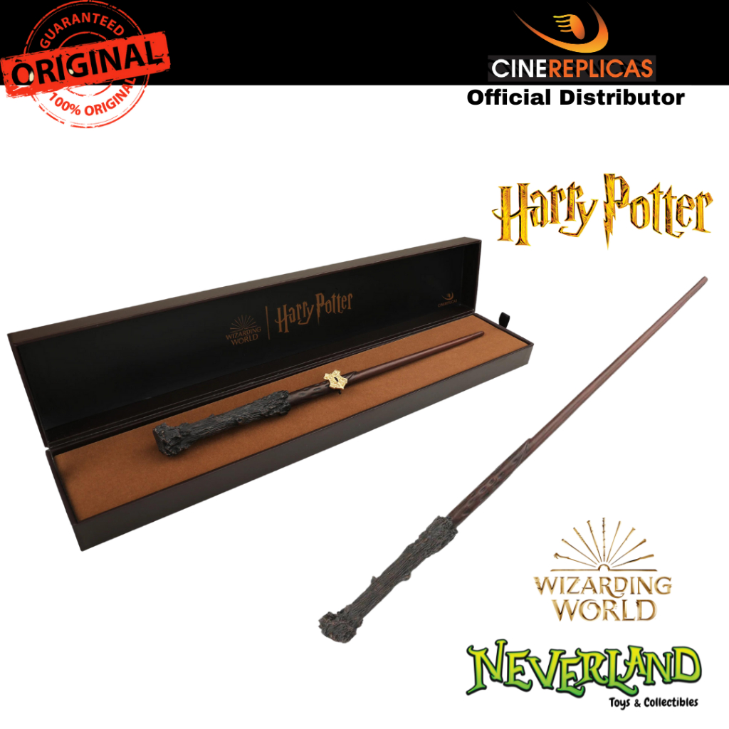 (Cinereplicas) Harry Potter Harry's Collector Wand Cinereplicas Wizarding World Asia Exclusive
