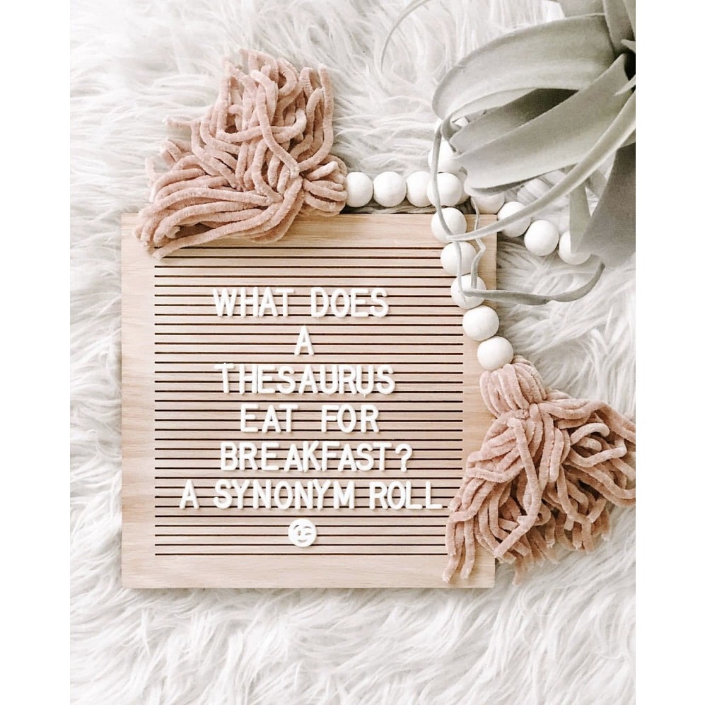 Letter Board กระดานเปลี่ยนตัวอักษร