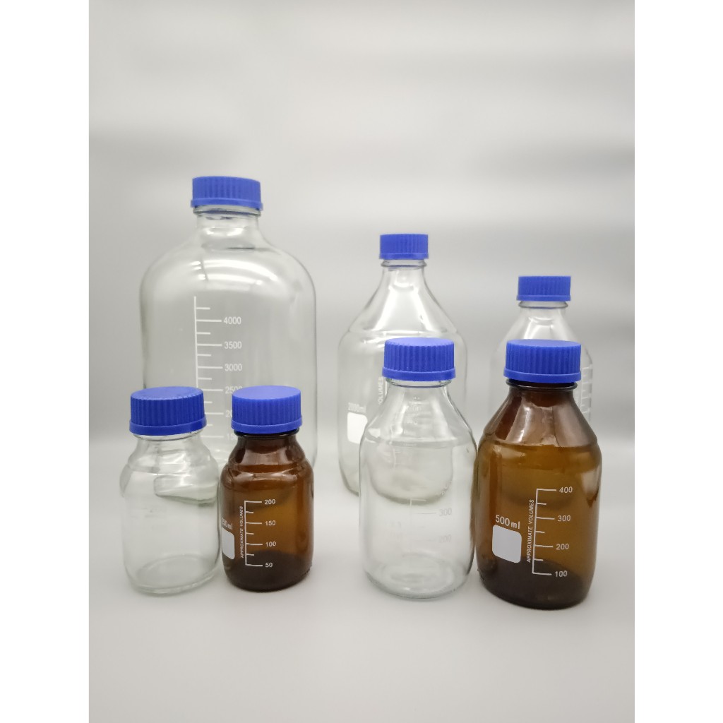 ขวดเก็บสารเคมี ,Duran Bottle / Reagent bottol 250, 500,1000ml