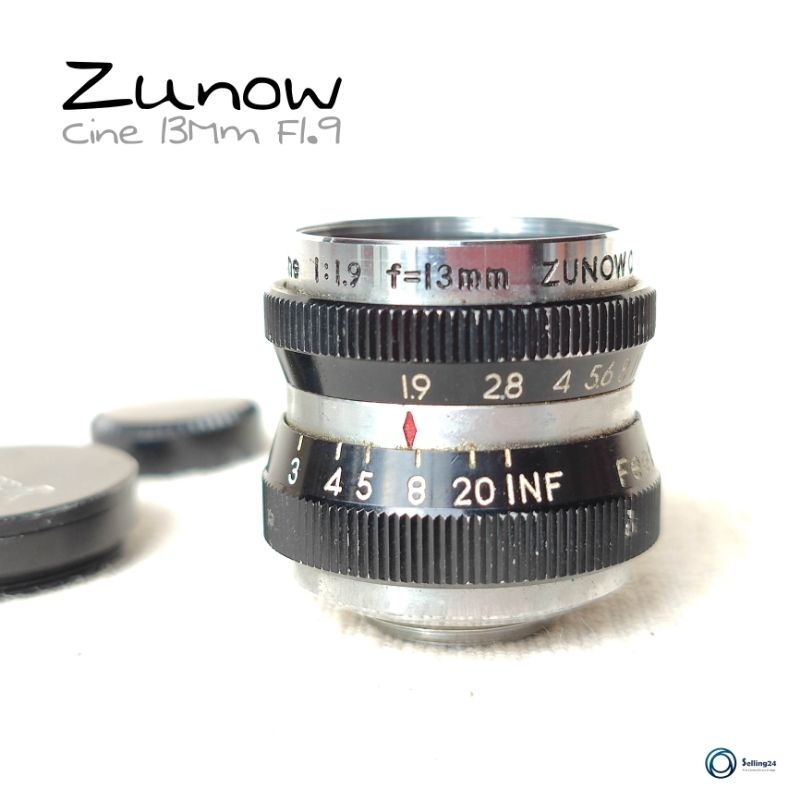 เลนส์มือหมุน Zunow Cine 13mm F1.9 D-mount Vintage Lens mount D