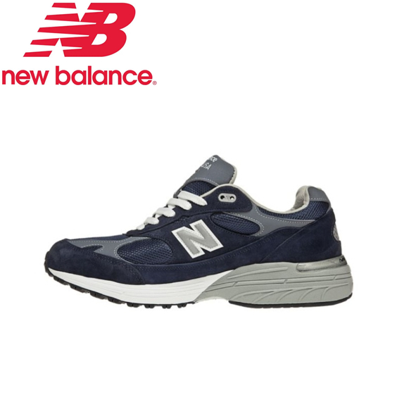 【ของแท้ 100%】New Balance NB 993 NVRunning Shoe Navy