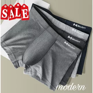 🔥เซ็ตกางเกงในชายModern 1กล่อง 4 ตัว กางเกงในบ๊อกเซอร์ กางเกงในผู้ชายเนื้อผ้านิ่มใส่สบาย กกน. Modern