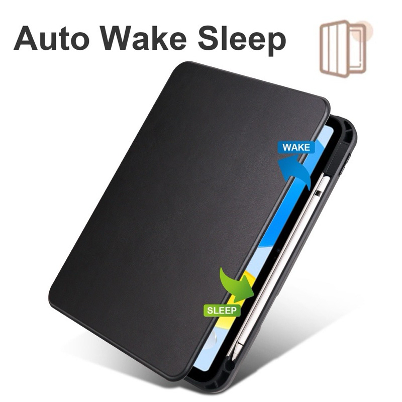 ยอดขายดีอันดับ1 ราคานี้ไม่มีอีกแล้ว เคสไอเเพด หมุนได้ 360 องศา มีช่องใส่ปากกา ใช้สำหรับ Gen 7/8/9/10/11 Air 3/4/5/6/7 - รูปที่ 6