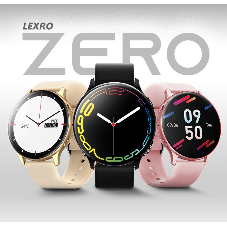 สมาร์ทวอทช์ ยี่ห้อ Zero หน้าจอกลม เบา บางที่สุด ใช้งานต่อเนื่อง 72 ชั่วโมง มีโหมดออกกำลังกาย ครบ จอก