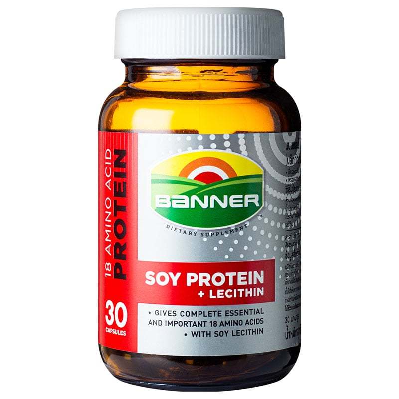 Banner soy protein + lecithin 30's