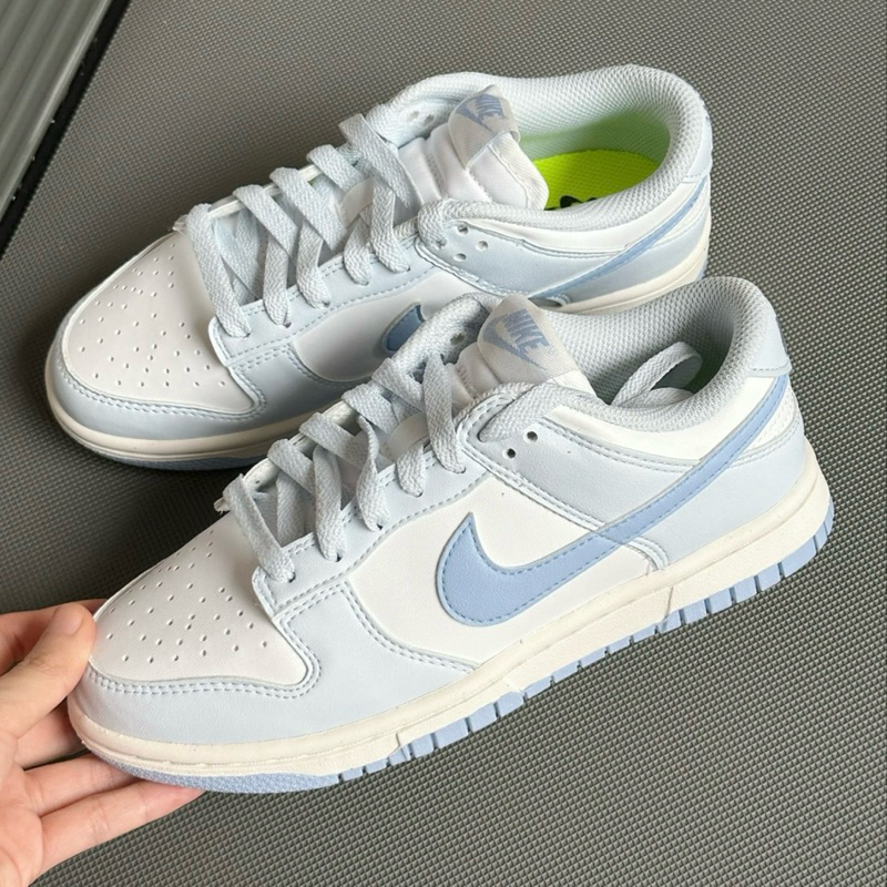 (สินค่าะร้อมส่ง) Nike Dunk Low Next Nature "Blue Tint" ของแท้ 100%