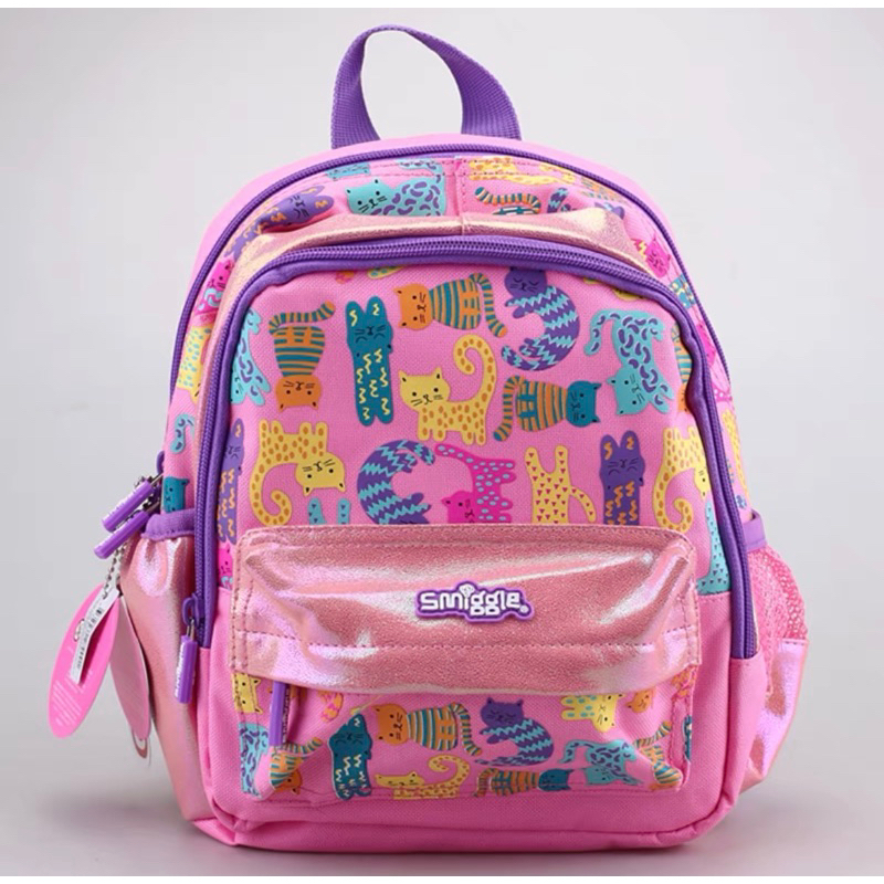 กระเป๋าสมิกเกิล ของแท้ 100% 🇦🇺 กระเป๋าเด็กอนุบาล  ขนาด 10.5 นิ้ว Smiggle Student Backpack