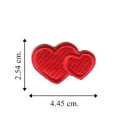 อาร์มปัก รูปหัวใจ เซ็ท 7 ชิ้น/12 ชิ้น  อาร์ม Heart ตัวรีดติดเสื้อ อาร์มรีดติดเสื้อ อาร์มโลโก้ อาร์มแ