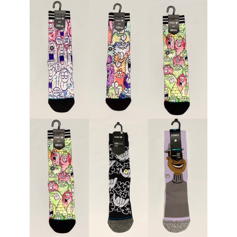 🇹🇭ถุงเท้า STANCE (ลายใหม่) 😉 (ถูกที่สุดในประเทศไทย⁉️⁉️) สเก็ตบอร์ด , ถุงเท้าแฟชั่น , ถุงเท้าบาส แท้100%