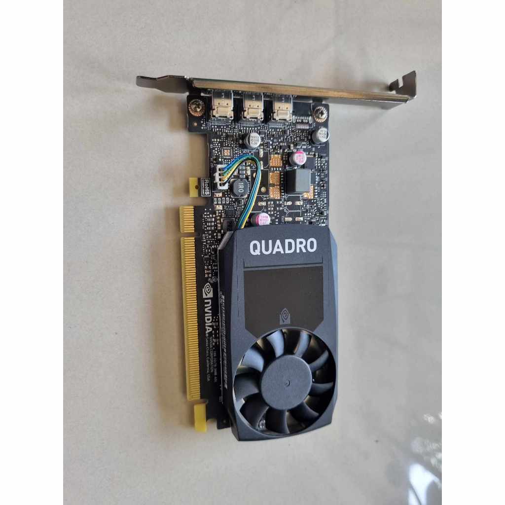 การ์ดจอ NVIDIA Quadro P400 2GB  มือสองสภาพ 99% การ์ดจอติดเครื่องมา ไม่ได้ใช้งาน