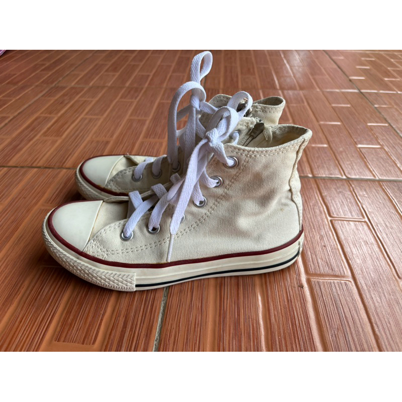 รองเท้าผ้าใบหุ้มข้อเด็ก converse💯