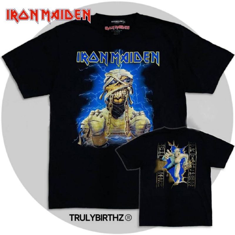 เสื้อวง Iron Maiden ลิขสิทธิ์แท้ (IRM001)